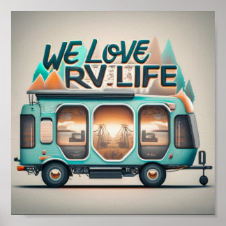 Poster Nous aimons la vie de RV