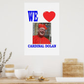 POSTER NOUS AIMONS LE CARDINAL DOLAN (Cuisine)