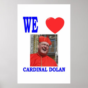 POSTER NOUS AIMONS LE CARDINAL DOLAN