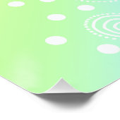 Poster Nous aimons notre Rainbow Baby Nursery Mur Impress (Coin)