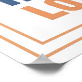 Poster Nous aimons parce qu'il nous a aimés le premier 1 (Coin)