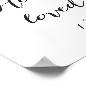 Poster Nous aimons parce qu'il nous a aimés pour la premi (Coin)