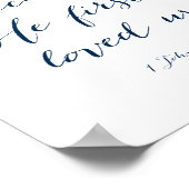 Poster Nous aimons parce qu'il nous a aimés pour la premi (Coin)