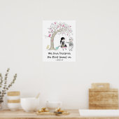 Poster Nous Aimons Parce Qu'Il Nous Aimait Pour La Premiè (Cuisine)