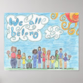 Poster Nous appartenons tous (Devant)
