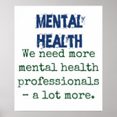 Poster Nous avons besoin de plus de professionnels de la  (Devant)