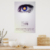 Poster Nous Avons Eu Des Étoiles Une Fois (Affiche Signée (Cuisine)