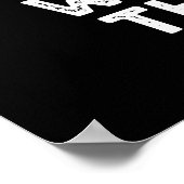 Poster Nous Avons Gourdi Le Beat Funny Veggie Pun Dark BG (Coin)