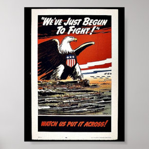Poster Nous avons juste commencé à combattre !