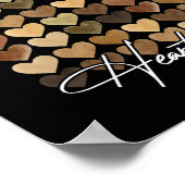 Poster Nous Avons Le Même Coeur Dans L'Histoire Du Mois N (Coin)