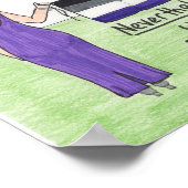 Poster Nous avons persisté (Asexuel) 11x14 (Coin)