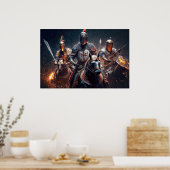 Poster Nous Circulons Après Minuit Illustration (Cuisine)