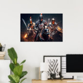Poster Nous Circulons Après Minuit Illustration (Bureau à domicile)