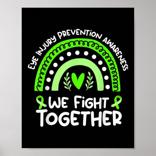 Poster Nous combattons ensemble Sensibilisation Chemise B (Devant)