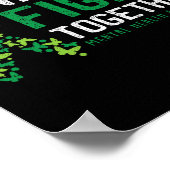 Poster Nous combattons tous ensemble Gree de sensibilisat (Coin)