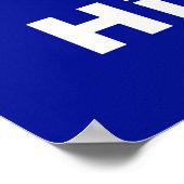 Poster Nous embauchons des fenêtres d'entreprise publicit (Coin)