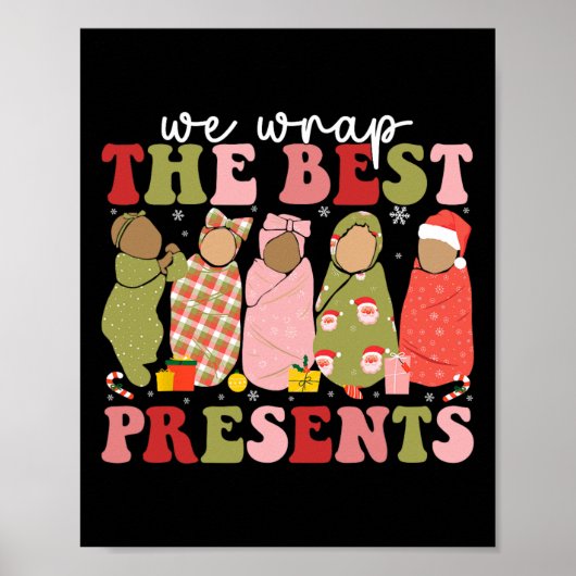 Poster Nous Enveloppons Les Meilleurs Présentations Mère (Devant)