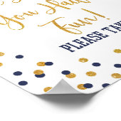 Poster Nous Espérons Que Vous Vous Êtes Amusés Prenez Un (Coin)