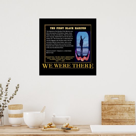 POSTER NOUS ÉTIONS LÀ (Cuisine)