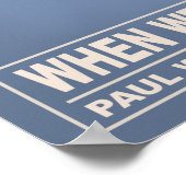 Poster Nous faisons tous mieux - Wellstone (Coin)