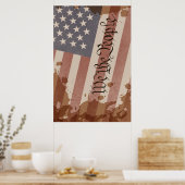 Poster Nous la Constitution populaire des États-Unis (Cuisine)