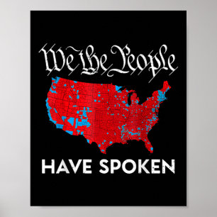 Poster Nous, Le Peuple, Avons Parlé De La Carte Électoral