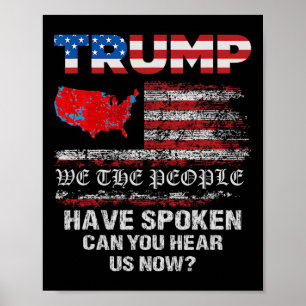 Poster Nous, Le Peuple, Avons Parlé Des Élections América
