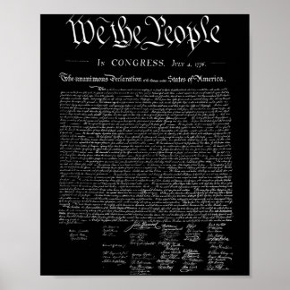 Poster Nous le peuple _ notre déclaration d'indépendance
