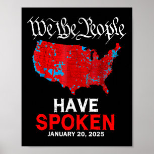 Poster Nous, Le Peuple, Nous Avons Parlé 20 Janvier 2025