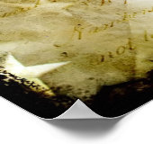 Poster Nous les gens avec l'affiche du drapeau américain (Coin)