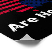 Poster Nous, Les Gens Ne Sont Pas D'Accord, Grunge Upside (Coin)