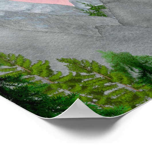 Poster nous marchons par la foi et non par la vue, écritu (Coin)