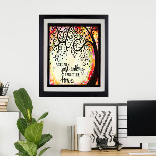 Poster Nous marchons tous juste entre nous