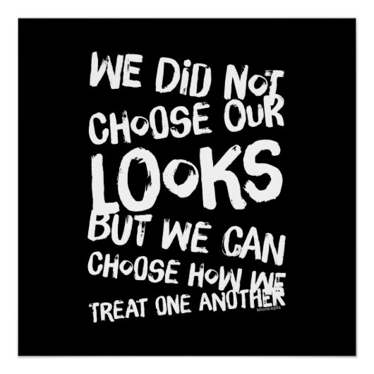 Poster Nous n'avons pas choisi nos regards (Devant)