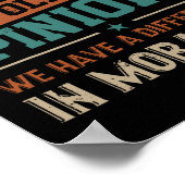 Poster Nous N'Avons Plus De Différence D'Opinion Politiqu (Coin)