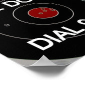 POSTER NOUS NE COMPOSONS PAS LA CIBLE 911 (Coin)