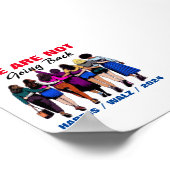 Poster Nous Ne Retournons Pas Harris Waltz Madame La Prés (Coin)