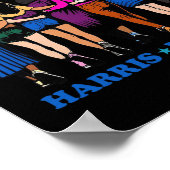 Poster Nous Ne Retournons Pas Kamala Harris Waltz 24 Mada (Coin)