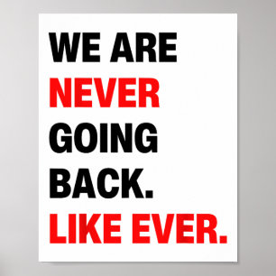 Poster Nous Ne Reviendrons Jamais Comme Jamais Kamala W 2