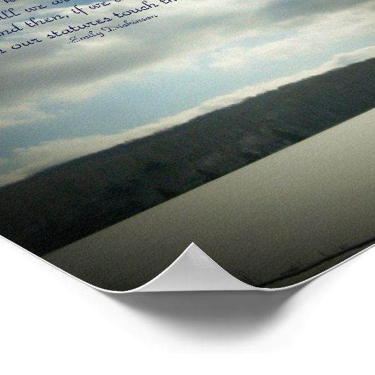 Poster Nous ne savons jamais à quel point nous ...Citer l (Coin)