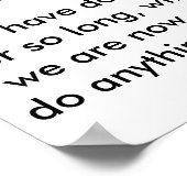 Poster Nous ne voulons pas (Coin)