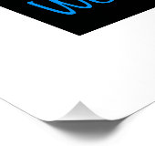 Poster Nous Nous Laissons Monter Quand Nous Laissons D'Au (Coin)