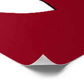 Poster Nous parlons avec nos mains ici (Coin)