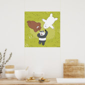 Poster Nous portons des ours nus - #SquadButs (Cuisine)