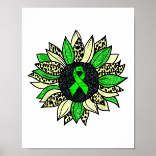 Poster Nous portons Green Sunflower Sensibilisation aux m