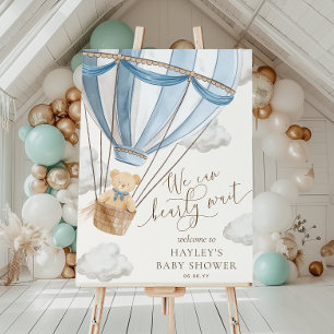 Poster Nous pouvons à peine attendre Baby Shower