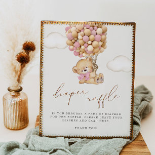 Poster Nous pouvons à peine attendre la Baby Shower Diape