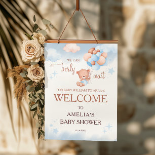 Poster Nous pouvons à peine attendre Teddy Bear Baby Show