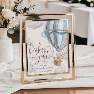 Poster Nous pouvons attendre des livres et des Baby showe