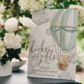 Poster Nous pouvons attendre des livres et des Baby showe